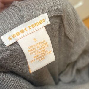 Sweet Romeo Knit Tunic top